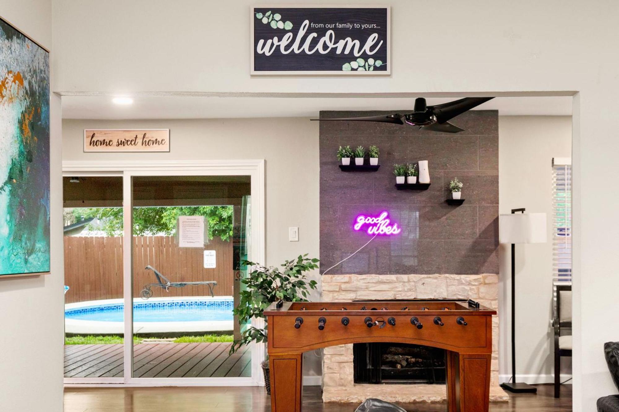 Spacious 4 Bedroom With Pool-Minutes To Seaworld And Lackland Afb San Antonio Bagian luar foto